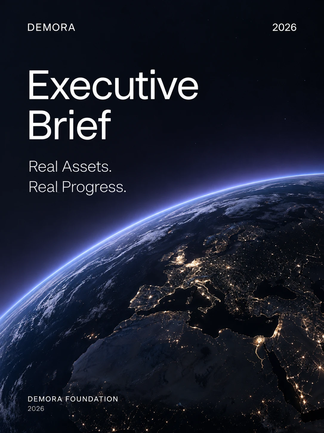 DEMORA Executive Brief — 2026 cover